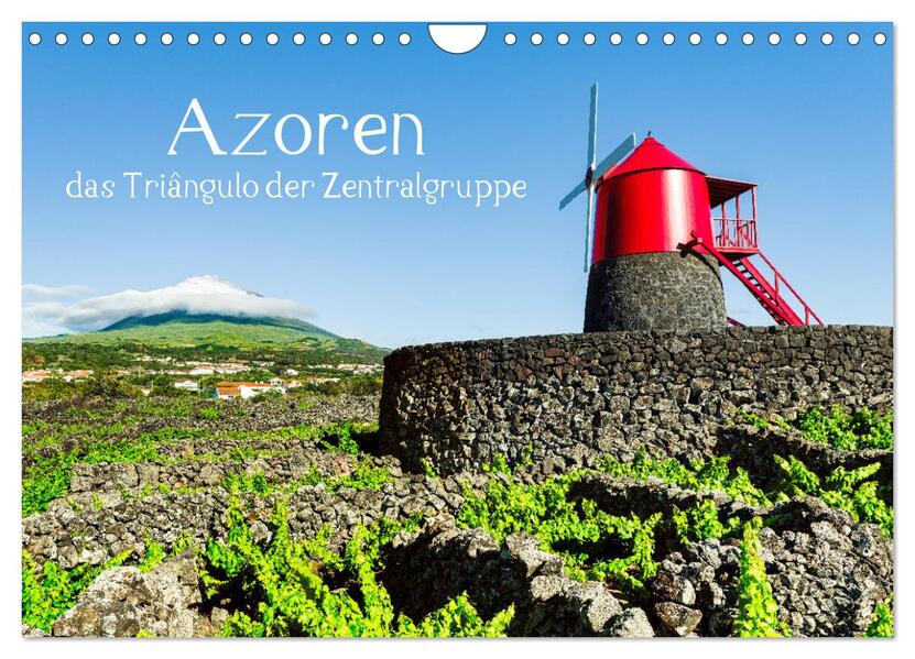 Azoren - das Triangulo der Zentralgruppe (Wandkalender 2026 DIN A4 quer) CALVENDO Monatskalender