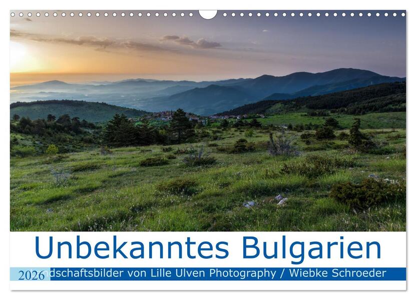 Unbekanntes Bulgarien (Wandkalender 2026 DIN A3 quer) CALVENDO Monatskalender