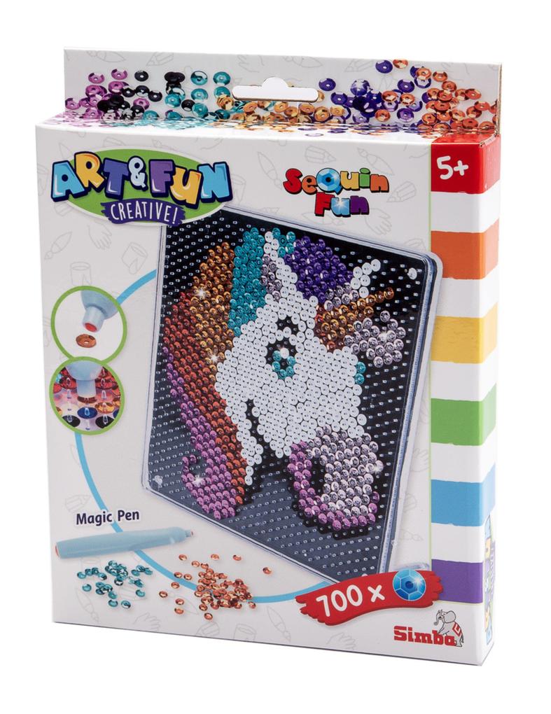 A&F Sequin Einhorn