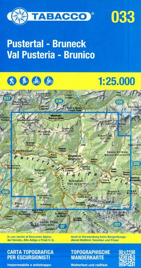 33 Pustertal-Bruneck-Val Pusteria-Brunico