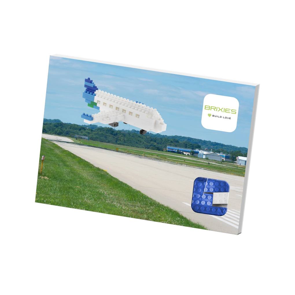 Brixies - Karte Flugzeug