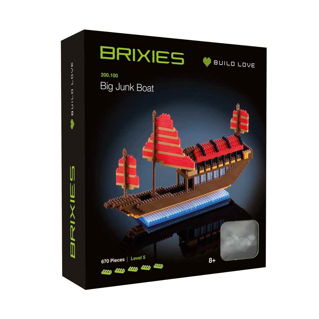 Brixies - Großes Drachenboot Advance Level 5