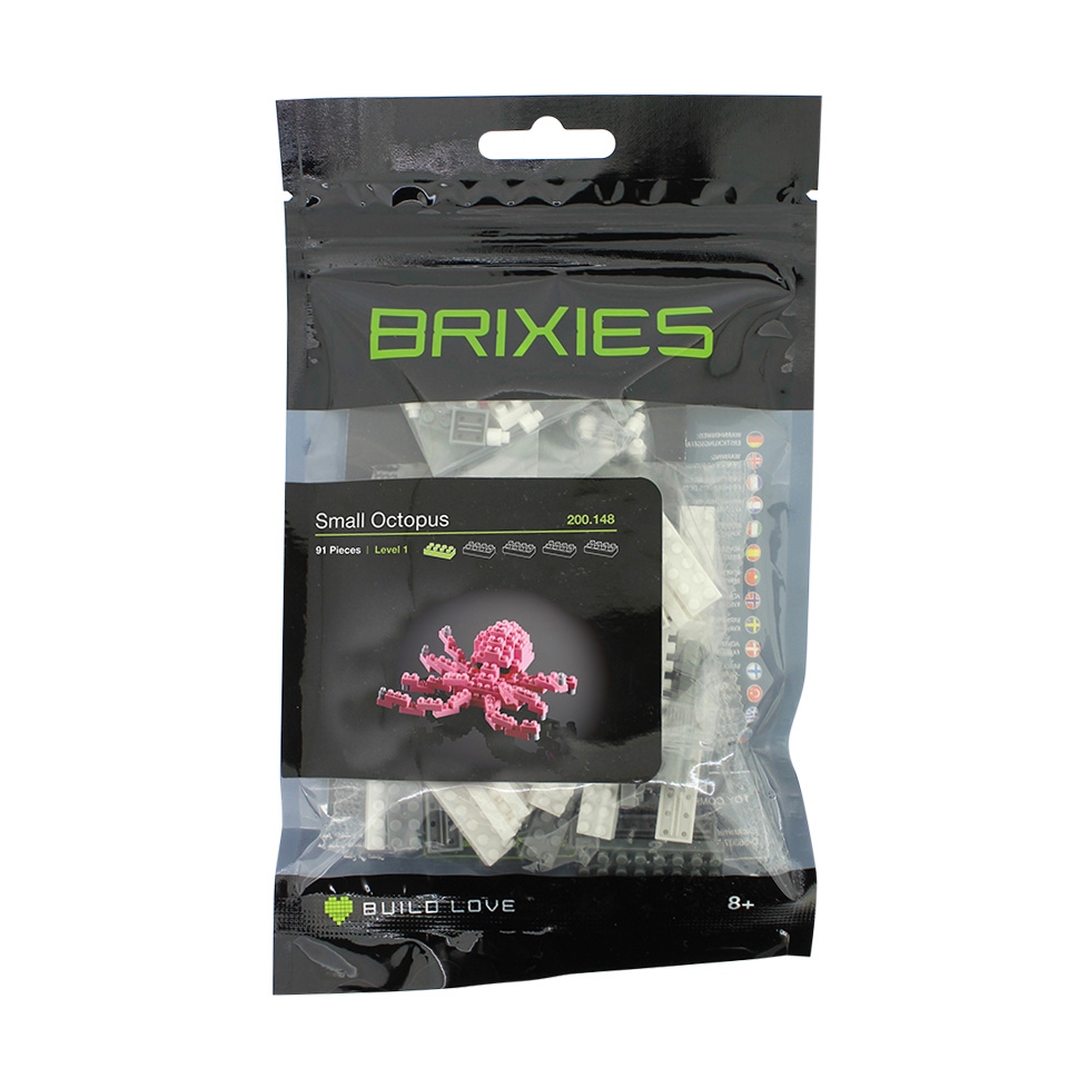 Brixies - kleiner Oktopus Level 1