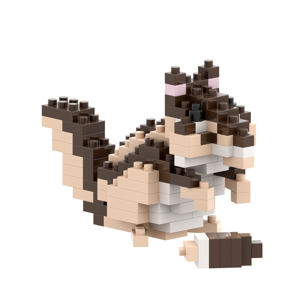 Brixies - Streifenhörnchen Level 1