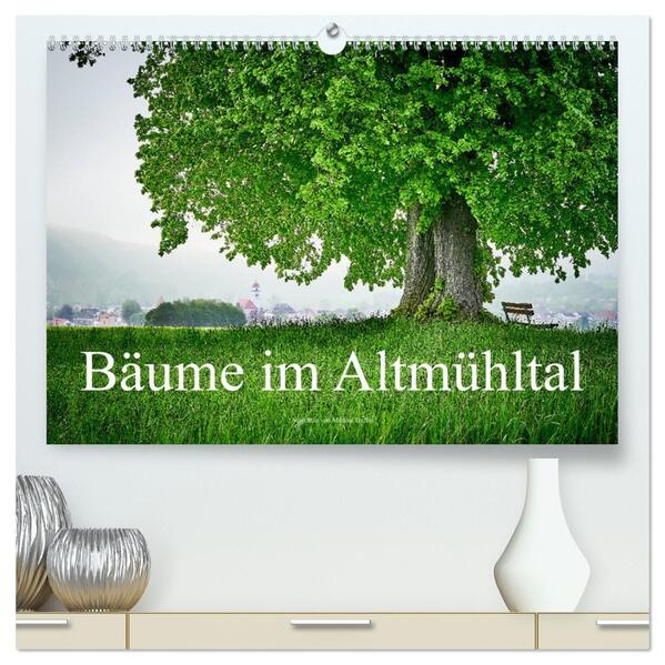 Bäume im Altmühltal (hochwertiger Premium Wandkalender 2026 DIN A2 quer) Kunstdruck in Hochglanz