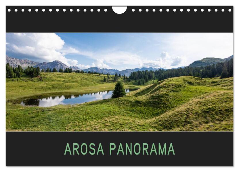 Arosa Panorama (Wandkalender 2026 DIN A4 quer) CALVENDO Monatskalender