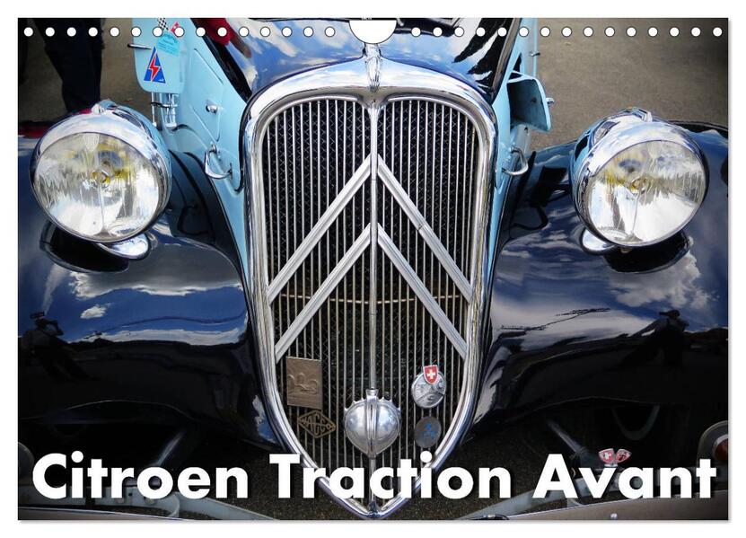 Citroen Traction Avant (Wandkalender 2026 DIN A4 quer) CALVENDO Monatskalender