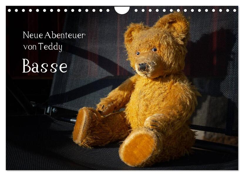 Neue Abenteuer von Teddy Basse (Wandkalender 2026 DIN A4 quer) CALVENDO Monatskalender