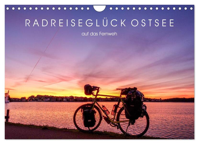 Radreiseglück Ostsee (Wandkalender 2026 DIN A4 quer) CALVENDO Monatskalender