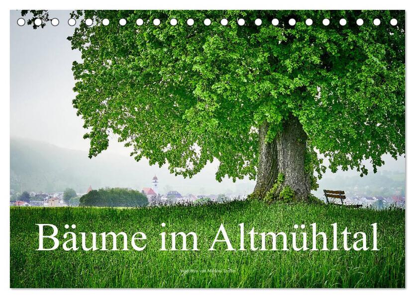 Bäume im Altmühltal (Tischkalender 2026 DIN A5 quer) CALVENDO Monatskalender