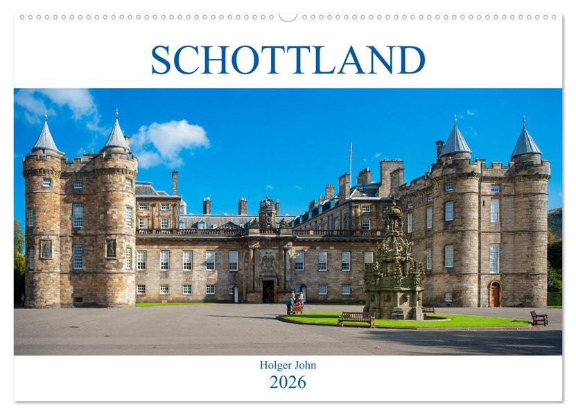 Blickpunkte SCHOTTLAND (Wandkalender 2026 DIN A2 quer) CALVENDO Monatskalender
