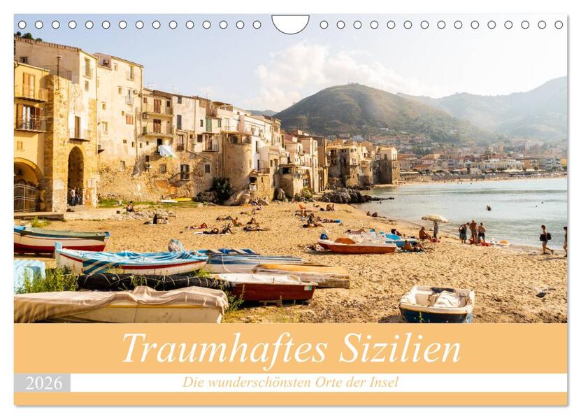 Traumhaftes Sizilien (Wandkalender 2026 DIN A4 quer) CALVENDO Monatskalender