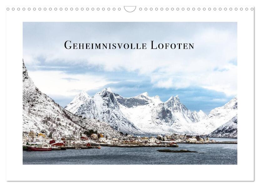 Geheimnisvolle Lofoten (Wandkalender 2026 DIN A3 quer) CALVENDO Monatskalender