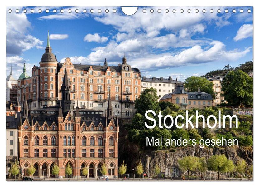 Stockholm - Mal anders gesehen (Wandkalender 2026 DIN A4 quer) CALVENDO Monatskalender