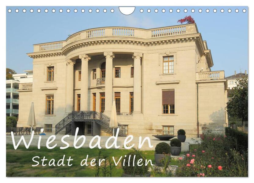 Wiesbaden - Stadt der Villen (Wandkalender 2026 DIN A4 quer) CALVENDO Monatskalender