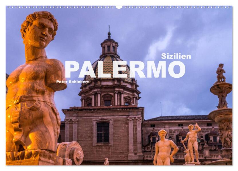 Sizilien - Palermo (Wandkalender 2026 DIN A2 quer) CALVENDO Monatskalender