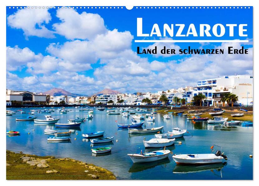 Lanzarote - Land der schwarzen Erde (Wandkalender 2026 DIN A2 quer) CALVENDO Monatskalender