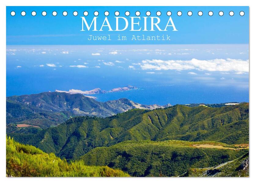 Madeira - Juwel im Atlantik (Tischkalender 2026 DIN A5 quer) CALVENDO Monatskalender