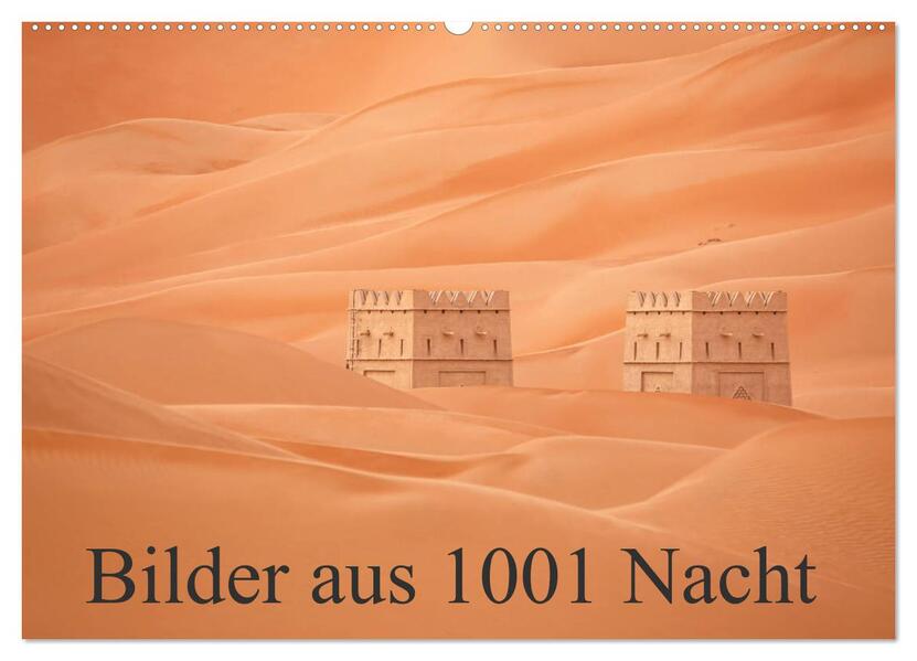 Bilder aus 1001 Nacht (Wandkalender 2026 DIN A2 quer) CALVENDO Monatskalender
