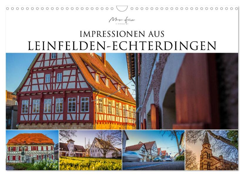 Impressionen aus Leinfelden-Echterdingen 2026 (Wandkalender 2026 DIN A3 quer) CALVENDO Monatskalender