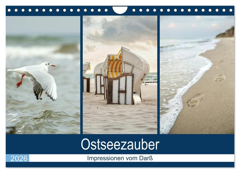 Ostseezauber (Wandkalender 2026 DIN A4 quer) CALVENDO Monatskalender