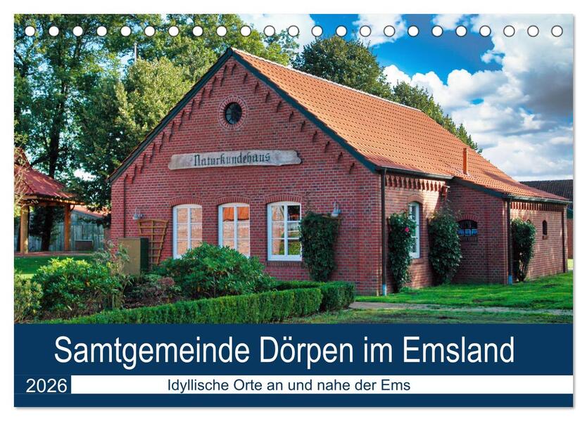 Samtgemeinde Dörpen im Emsland (Tischkalender 2026 DIN A5 quer) CALVENDO Monatskalender