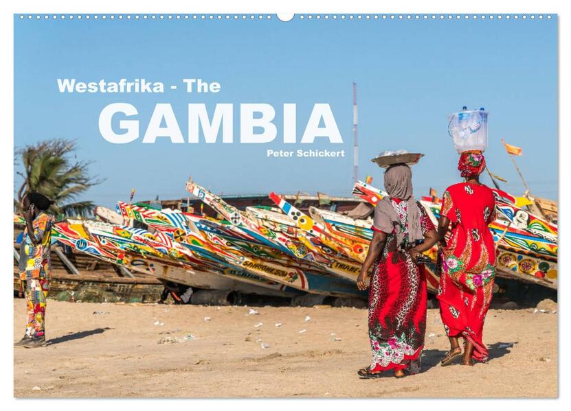 Westafrika - The Gambia (Wandkalender 2026 DIN A2 quer) CALVENDO Monatskalender