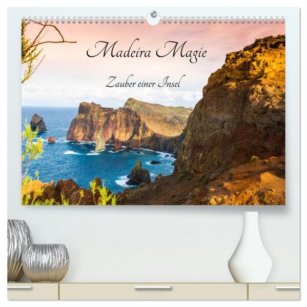 Madeira Magie (hochwertiger Premium Wandkalender 2026 DIN A2 quer) Kunstdruck in Hochglanz