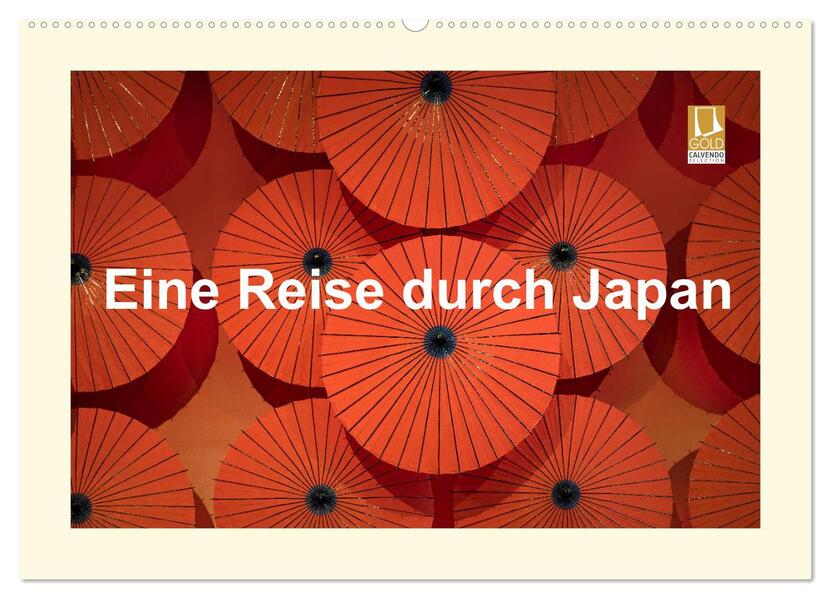 Eine Reise durch Japan (Wandkalender 2026 DIN A2 quer) CALVENDO Monatskalender