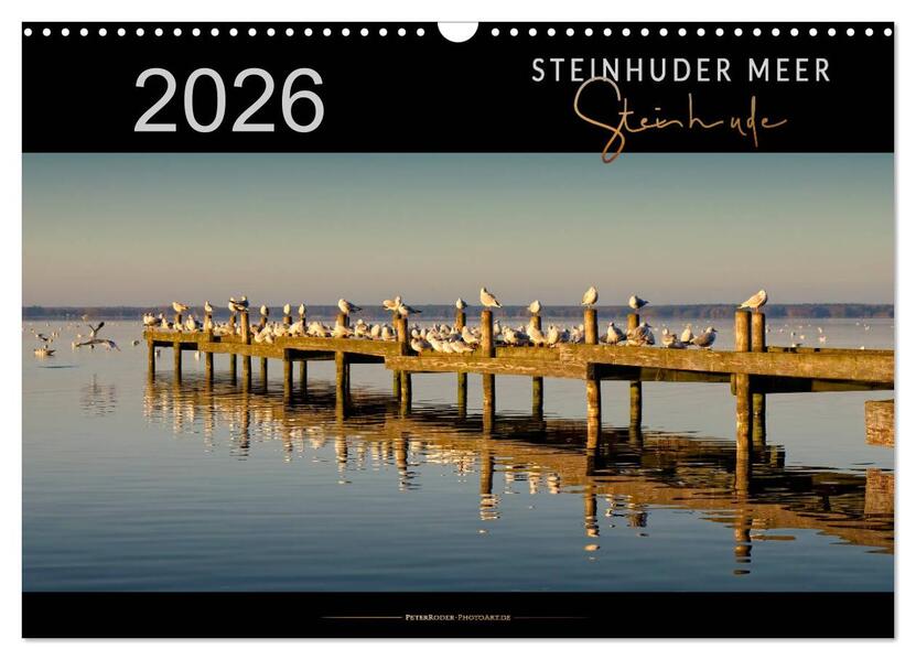Steinhuder Meer - Steinhude (Wandkalender 2026 DIN A3 quer) CALVENDO Monatskalender