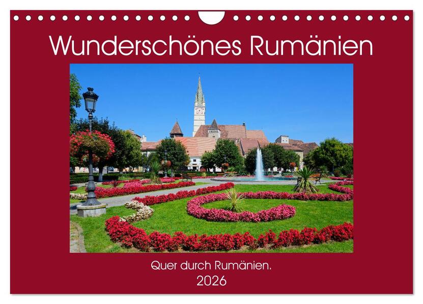 Wunderschönes Rumänien (Wandkalender 2026 DIN A4 quer) CALVENDO Monatskalender