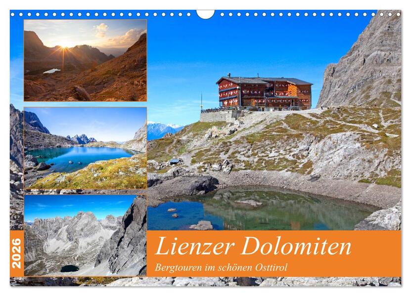 Lienzer Dolomiten (Wandkalender 2026 DIN A3 quer) CALVENDO Monatskalender