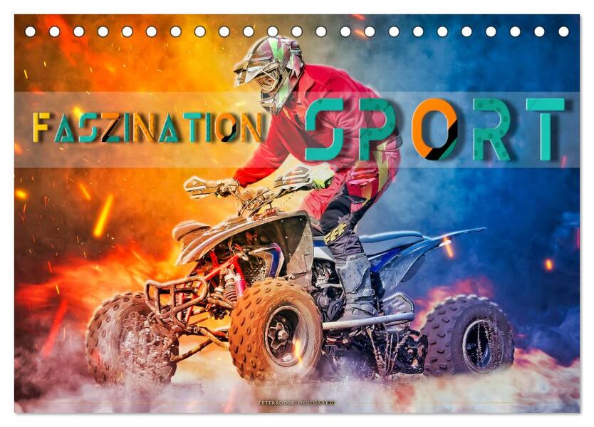 Faszination Sport (Tischkalender 2026 DIN A5 quer) CALVENDO Monatskalender