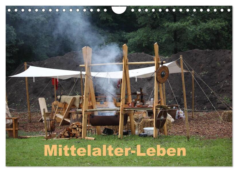 Mittelalter - Leben (Wandkalender 2026 DIN A4 quer) CALVENDO Monatskalender