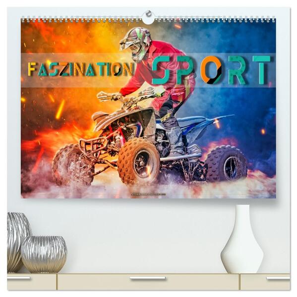 Faszination Sport (hochwertiger Premium Wandkalender 2026 DIN A2 quer) Kunstdruck in Hochglanz