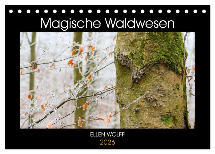 Magische Waldwesen (Tischkalender 2026 DIN A5 quer) CALVENDO Monatskalender