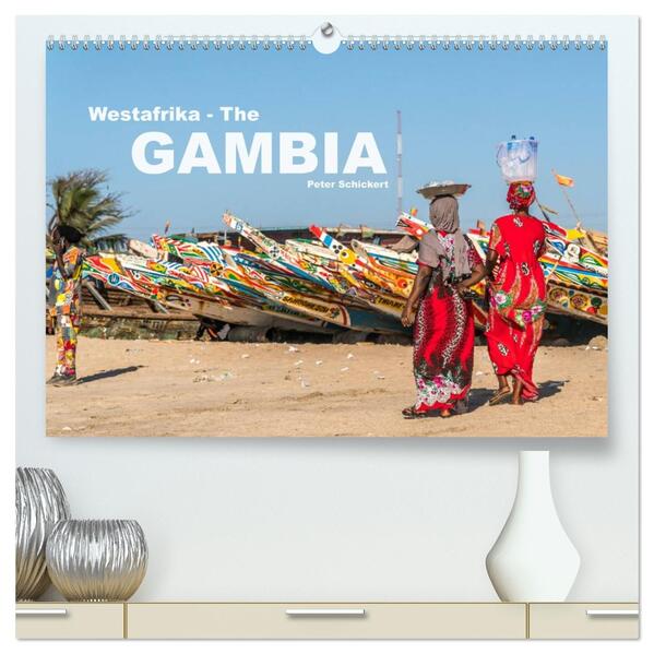 Westafrika - The Gambia (hochwertiger Premium Wandkalender 2026 DIN A2 quer) Kunstdruck in Hochglanz