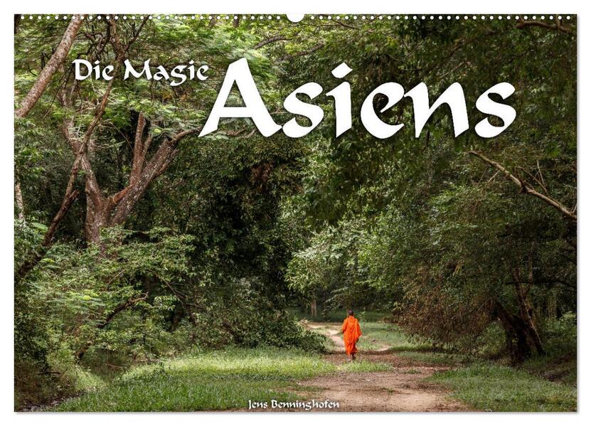 Die Magie Asiens (Wandkalender 2026 DIN A2 quer) CALVENDO Monatskalender