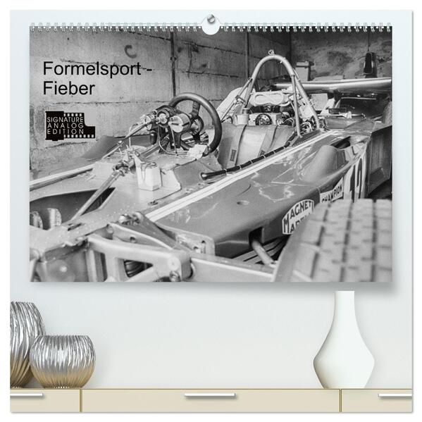Formelsport - Fieber (hochwertiger Premium Wandkalender 2026 DIN A2 quer) Kunstdruck in Hochglanz