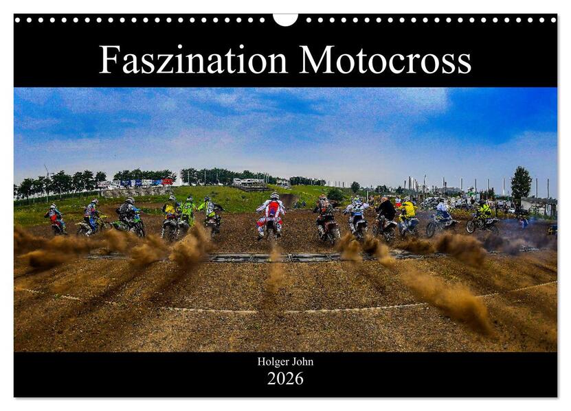 Blickpunkte Motocross (Wandkalender 2026 DIN A3 quer) CALVENDO Monatskalender