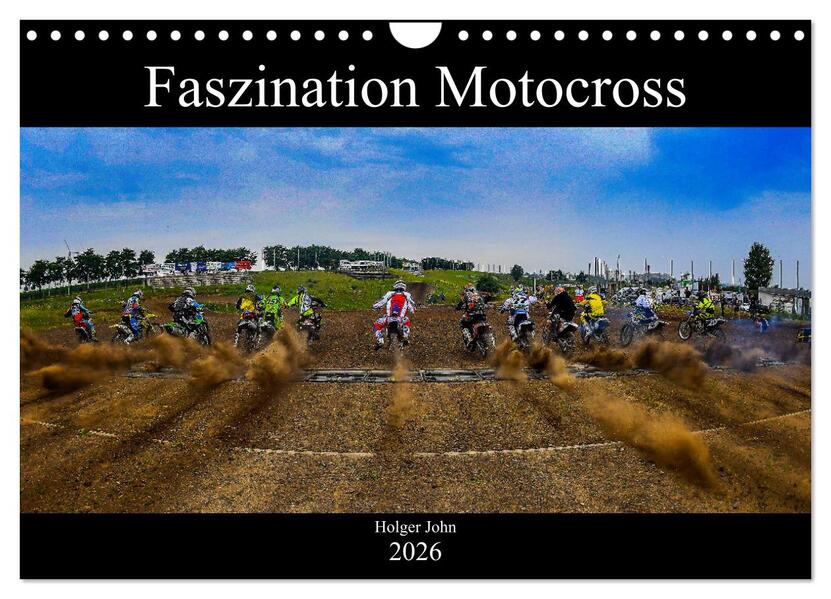 Blickpunkte Motocross (Wandkalender 2026 DIN A4 quer) CALVENDO Monatskalender