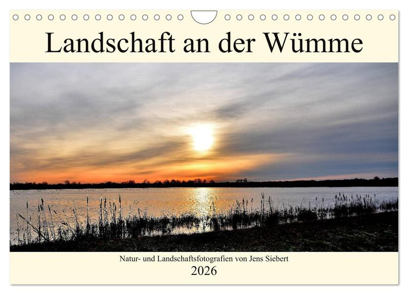 Landschaft an der Wümme (Wandkalender 2026 DIN A4 quer) CALVENDO Monatskalender