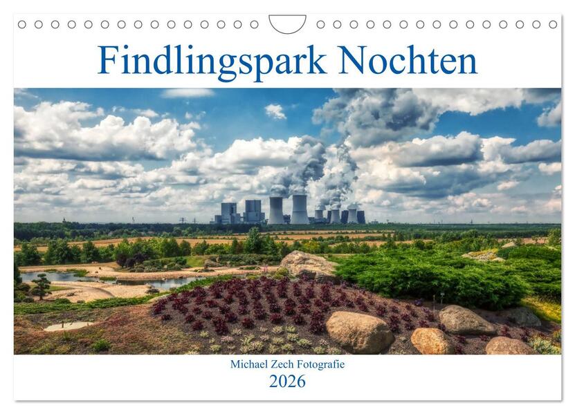 Der Findlingspark in der Lausitz (Wandkalender 2026 DIN A4 quer) CALVENDO Monatskalender