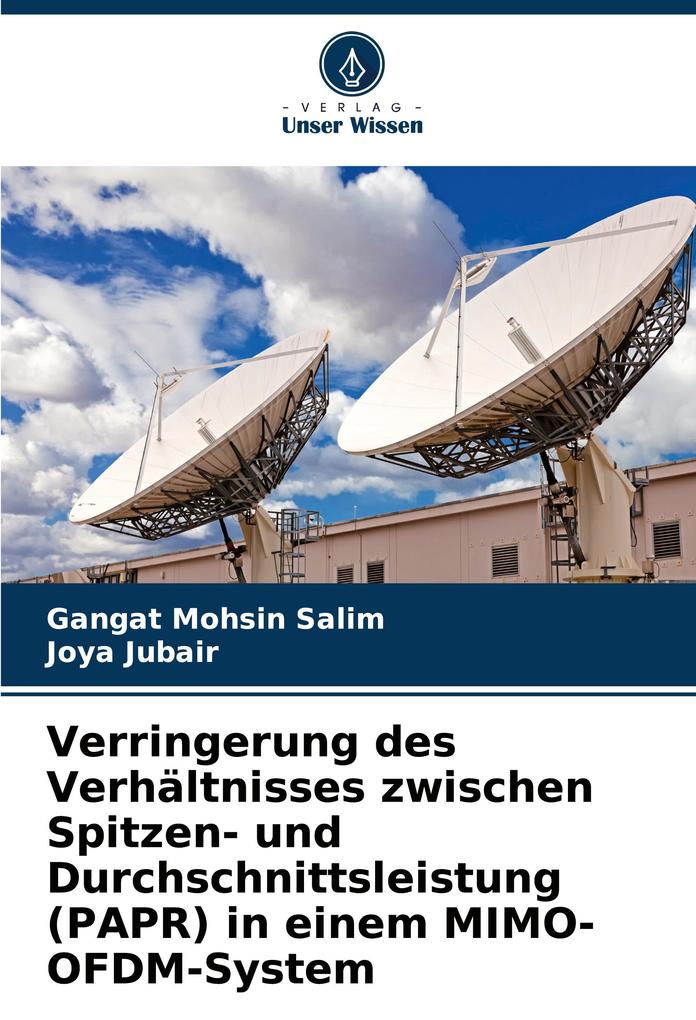 Verringerung des Verhältnisses zwischen Spitzen- und Durchschnittsleistung (PAPR) in einem MIMO-OFDM-System