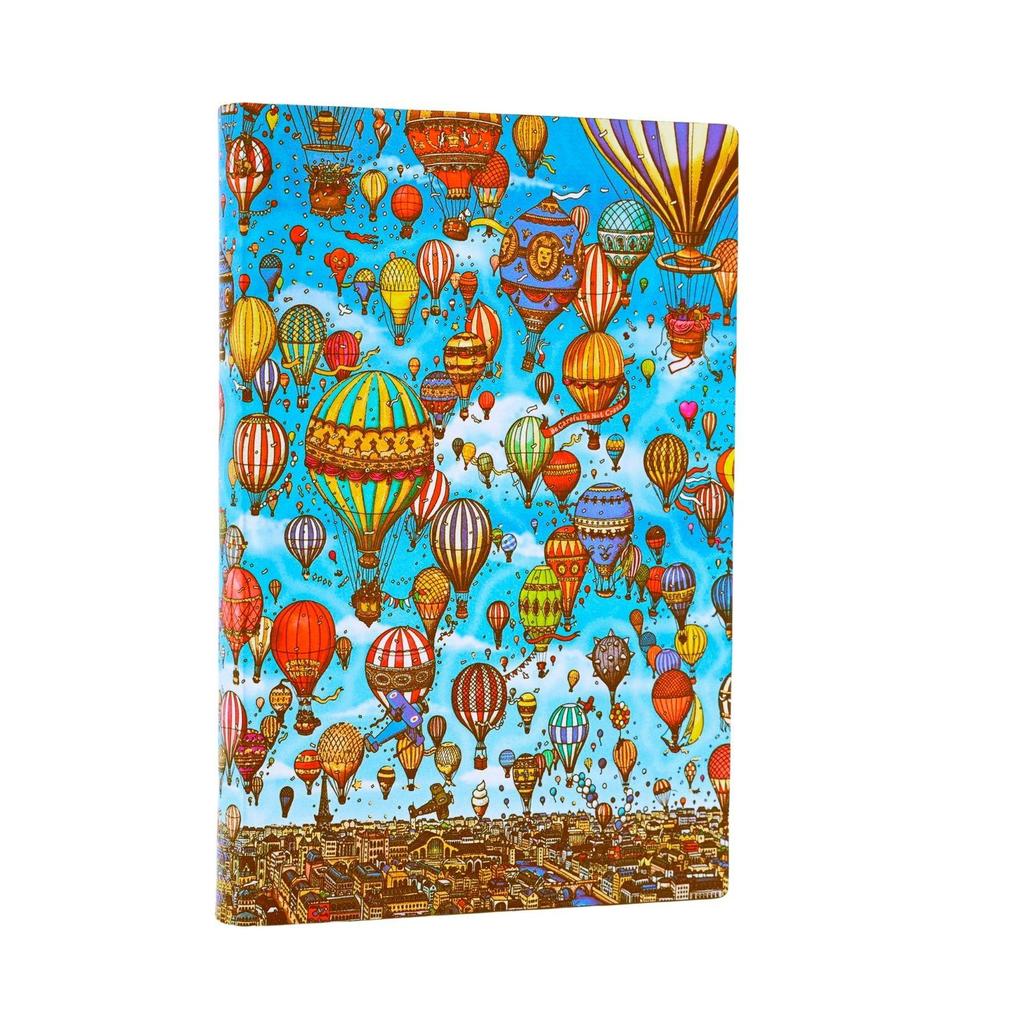 Balloon Festival (Pierre the Maze Detective) Mini Unlined Softcover Flexi Journal (Elastic Band Closure)