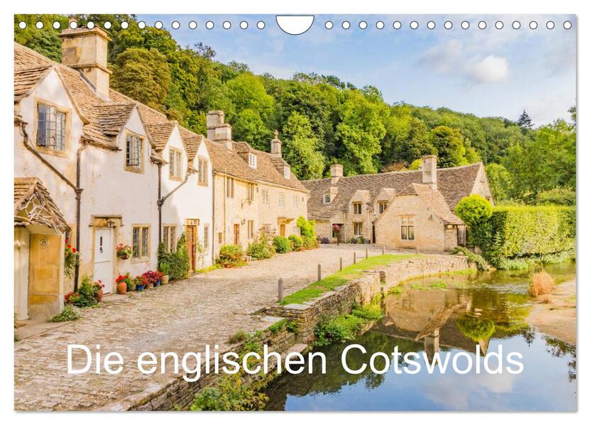 Die englischen Cotswolds (Wandkalender 2026 DIN A4 quer) CALVENDO Monatskalender