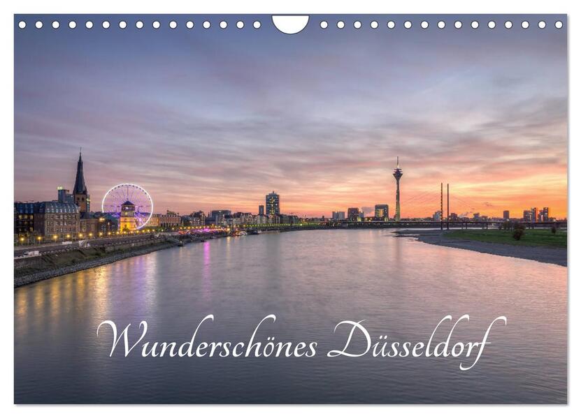 Wunderschönes Düsseldorf (Wandkalender 2026 DIN A4 quer) CALVENDO Monatskalender