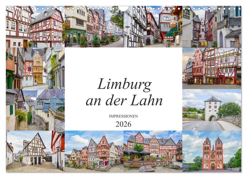 Limburg an der Lahn Impressionen (Wandkalender 2026 DIN A3 quer) CALVENDO Monatskalender