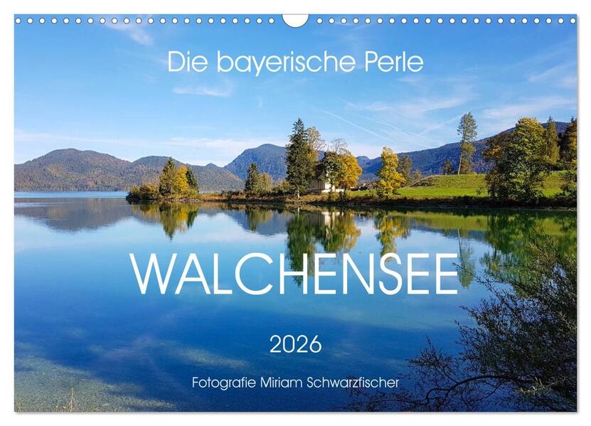 Walchensee (Wandkalender 2026 DIN A3 quer) CALVENDO Monatskalender