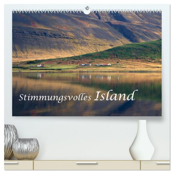 Stimmungsvolles Island (hochwertiger Premium Wandkalender 2026 DIN A2 quer) Kunstdruck in Hochglanz